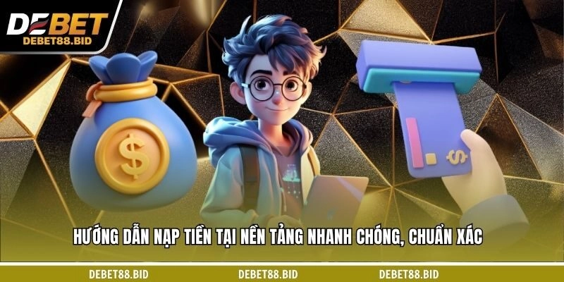 Hướng dẫn nạp tiền tại nền tảng nhanh chóng, chuẩn xác